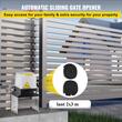 Kit automatizare poarta culisanta cu lant de 6 m, max 600 kg, Lungime max 12 m, 2 x Telecomanda, 370 W, viteza 13 m/min