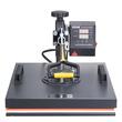 Presa termica 2 in 1 pentru transfer tricouri/sepci, 1200 W, 0 - 250 ℃, Placa de încălzire 38 x 38 cm