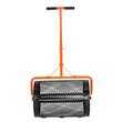 Distribuitor compost, Latime 67 cm, reglabil inaltime, Otel, capacitate 70 l, Negru