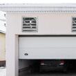 Ventilator evacuare pentru spatii comerciale, sere, depozite, Metal, 50 W, 1650 m³/h, diametru 356 mm, 60 dB