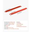 Set 2 x extensii furci stivuitor, 1520 x 115 mm, Otel, max 2000 kg