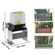 Kit automatizare poarta culisanta cu lant de 6 m, max 600 kg, Lungime max 12 m, 2 x Telecomanda, 370 W, viteza 13 m/min