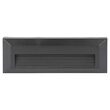 Aplica led pentru scari, 50 lm, 3 W, Lumina neutra, 230 x 80 x 28 mm, Negru