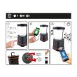 Lanterna/Lampa 3 in 1 cu led si boxa cu bluetooth, JBM 53199, Bt, USB, rezistenta la apa, 15 leduri, incarcare telefon