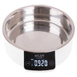 Cantar de bucatarie cu bol 900 ml din inox, 1 g - 5 kg, LCD, diametru 16 cm