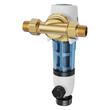 Filtru sedimente pentru toata casa, Centrifugal, 40 microni, Debit 4 T/h, Instalare universala, 3/4" GM + 1" GM + 3/4" GF, supapa curatare
