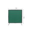 Perdea sudura impotriva scanteilor 180x180 cm, cadru otel, 4 roti blocabile, Verde