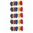 Set 25 pietre de catarat, Multicolor, accesorii prindere incluse, Sfoara 2.4 m, max 136 kg