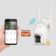 Camera de supraveghere C90 Solar WiFi, 3 Mpx, Exterior IP66, Conectare Telefon / PC, Night Vision, 2304 x 1296 px, aplicatie, Difuzor, Microfon, Detectarea miscarii