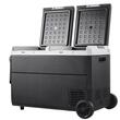 Lada frigorifica profesionala cu compresor, Portabil 95 l, Temperatura -20 ℃ la 20 ℃, alimentare 12/24 V CC si 100-240 V CA, zona dubla