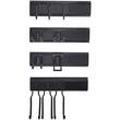 Set 4 organizatoare unelte, Otel, carlige incluse, max 270 kg, 1628 x 260 x 270 mm