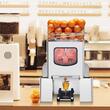 Storcator automat pentru portocale slow juicer, Inox, diametru citrice 55–80 mm, 120 W, 20 portocale /min, 495 x 320 x 780 mm, 2 x galeti