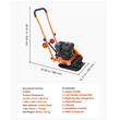 Placa compactoare, motor benzina 2 CP, Forta compactare 8kN, dimensiune placa 41 x 31.5 cm