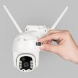 Camera de supraveghere C90 Solar WiFi, 2 Mpx, Exterior IP66, Conectare Telefon / PC, Night Vision, 1920x1080 px, aplicație, Difuzor, Microfon, Detectarea miscarii