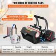 Presa termica de transfer pentru cani,11.5/22 cm, Panou de control LCD, 0-220℃, 560 W
