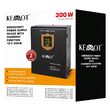 UPS centrale termice, 500VA/300W, 12V, unda sinusoidala pura, 25.5 x 26 x 16 cm