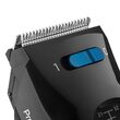 Aparat de tuns cu acumulator, Lama Inox, 40 min, 8 trepte taiere, Negru/Albastru