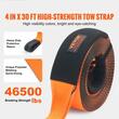 Curea remorcare pentru off-road cu recuperare cinetica, Lungime 9.1 m, max 21 tone, Geanta transport, latime 101 mm