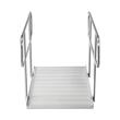 Rampa lata de prag cu balustrade, 1806 x 830 mm, Capacitate max 450 kg, suprafata anti-derapanta