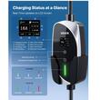 Incarcator portabil EV, Type 2 monofazat, 16A, Cablu de incarcare 6 m, 230 V, 3.6 kW, geanta de transport, IP66