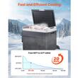 Lada frigorifica profesionala cu compresor, Portabil 60 l, Temperatura -20 ℃ la 20 ℃, alimentare 12/24 V CC si 100-240 V CA