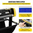 Plotter de taiat vinil, Latime taiere 780 mm, viteza de taiere 10-800 mm/s, Tăiere contur automata, 3 lame