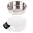 Cantar de bucatarie cu bol 900 ml din inox, 1 g - 5 kg, LCD, diametru 16 cm