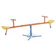 Balansoar pentru copii, 2 locuri, Otel, Rotatie 360 grade, Capacitate max. 90 kg, 1905 x 620 x 660 mm