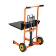 Carucior pentru transpalet, Pliabil, Inaltime max ridicare 100 cm, Capacitate 205 kg