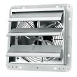Ventilator evacuare pentru spatii comerciale, sere, depozite, Metal, 27 W, 1250 m³/h, diametru 254 mm