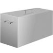 Oala pentru sterilizare conserve, 520.7 x 292.1 x 330.2 mm, 2 x niveluri, Inox alimentar, Capac
