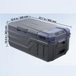 Frigider auto cu compresor, 15 l, 1 x zona racire, 602 x 328 x 263 mm, 12/24 V DC, 110-240 V AC, -20 ℃ pana la 20 ℃, Bluetooth, 60 W, USB