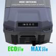 Frigider auto cu compresor, 15 l, 1 x zona racire, 602 x 328 x 263 mm, 12/24 V DC, 110-240 V AC, -20 ℃ pana la 20 ℃, Bluetooth, 60 W, USB