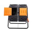 Compostor rotativ de gradina, Capacitate 140 l, rezistent UV, 2 x usa glisanta, sistem de aerare
