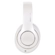 Casti Over the Ear pliabile, K&M, Wireless, Bluetooth 5.0, Autonomie baterie 180 ore, Alb, Microfon, diametru difuzor 40mm