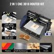 Masina de gravat cu laser CNC pentru Lemn/Acril/MDF/PVC, 15 W, Zona de lucru 300 x 180 x 45 mm,3 motoare pas cu pas