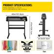 Plotter de taiat vinil, Latime taiere 780 mm, viteza de taiere 10-800 mm/s, Windows XP/Vista/7/8/10, 3 lame