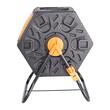 Compostor rotativ de gradina, Capacitate 70 l, rezistent UV, usa glisanta, sistem de aerare