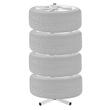 Suport vertical pentru 4 anvelope, Inaltime 1090 mm, max 100 kg, Otel
