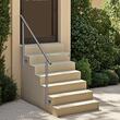 Balustrada inox, 4-5 trepte Vivatechnix, Inaltime 1000 mm, lungime 1500 mm, pozitii reglabile, Montaj lateral