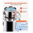 Cazan pentru distilat alcool, Inox/Cupru, Capacitate 30 l, manometru, termometru, pompa apa