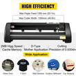 Kit Presa termica 5 in 1 pentru transfer tricouri/sepci/cani, Plotter 1260 mm, 1200 W, 0 - 250 ℃, Placa de încălzire 29 x 38 cm