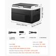 Lada frigorifica profesionala cu compresor, 40 l, Temperatura -20 ℃ la 20 ℃, alimentare 12/24 V CC si 100-240 V CA