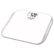 Cantar din sticla securizata, max 180 Kg, LCD, Alb, 2 x AAA, oprire automata
