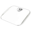 Cantar din sticla securizata, max 180 Kg, LCD, Alb, 2 x AAA, oprire automata