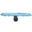 Placa de echilibru oscilanta, Lemn multistrat, max 200 kg, Albastru, reabilitare, yoga si pilates, 760 x 290 x 18 mm