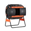 Compostor rotativ de gradina, Capacitate 200 l, rezistent UV, 2 x usi glisante, sistem de aerare