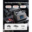 Redresor Smart, 25 A, Tensiune incarcare 6V, 12V, 24V, desulfator de mentinere incarcare lenta, Afisaj LCD