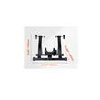 Home trainer magnetic, Cadru din otel, 550 x 470 x 405 mm, 65 dB, pentru roti 26”-29”, Negru, max 120 kg