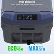 Frigider auto cu compresor, 25 l, 2 x zona racire, 618 x 376 x 372 mm, 12/24 V DC, 110-240 V AC, -20 ℃ pana la 20 ℃, Bluetooth, 60 W, USB